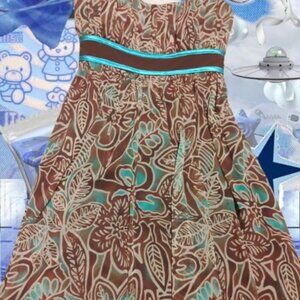 City Triangles Dress 💙 🤎